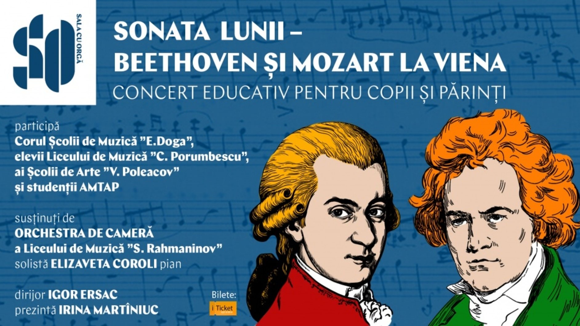 SONATA LUNII - BEETHOVEN ȘI MOZART LA VIENA