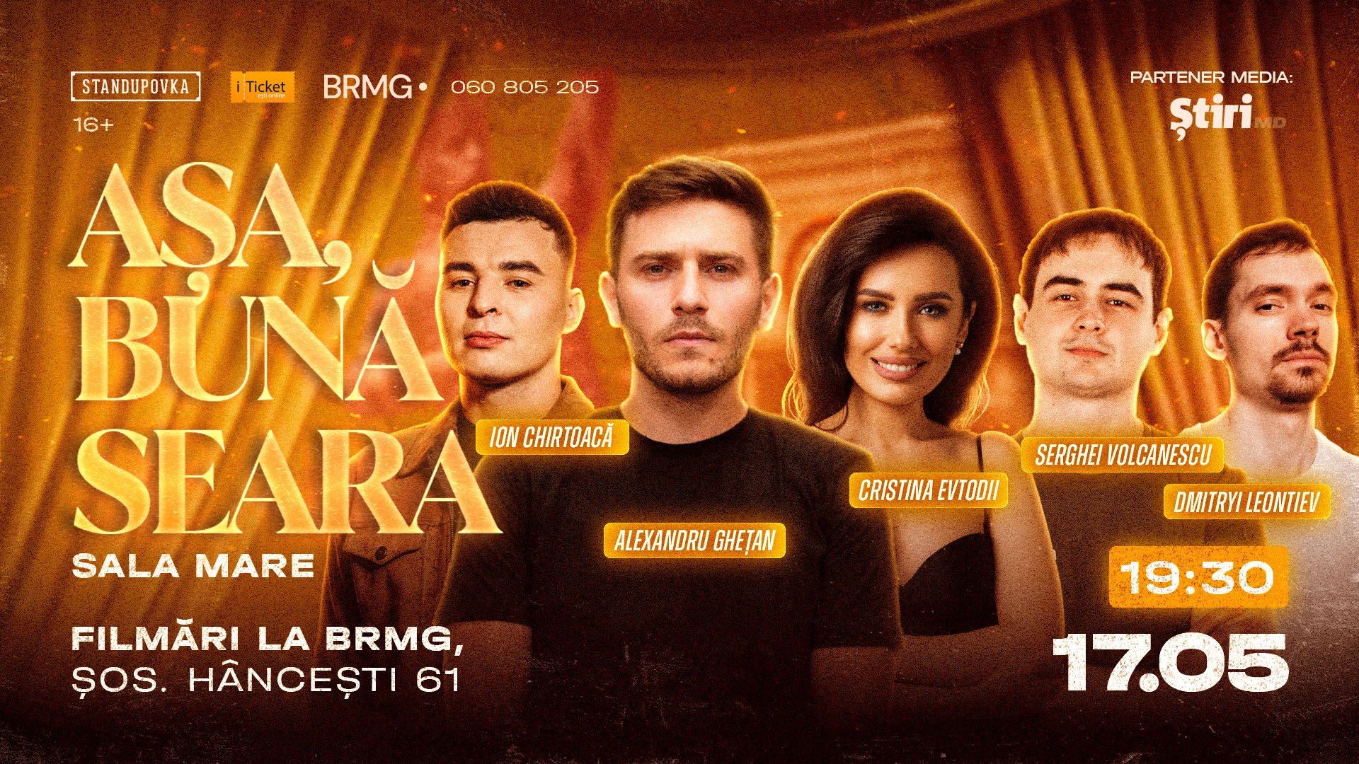 Așa, Bună Seara 17.05 la 19:30  