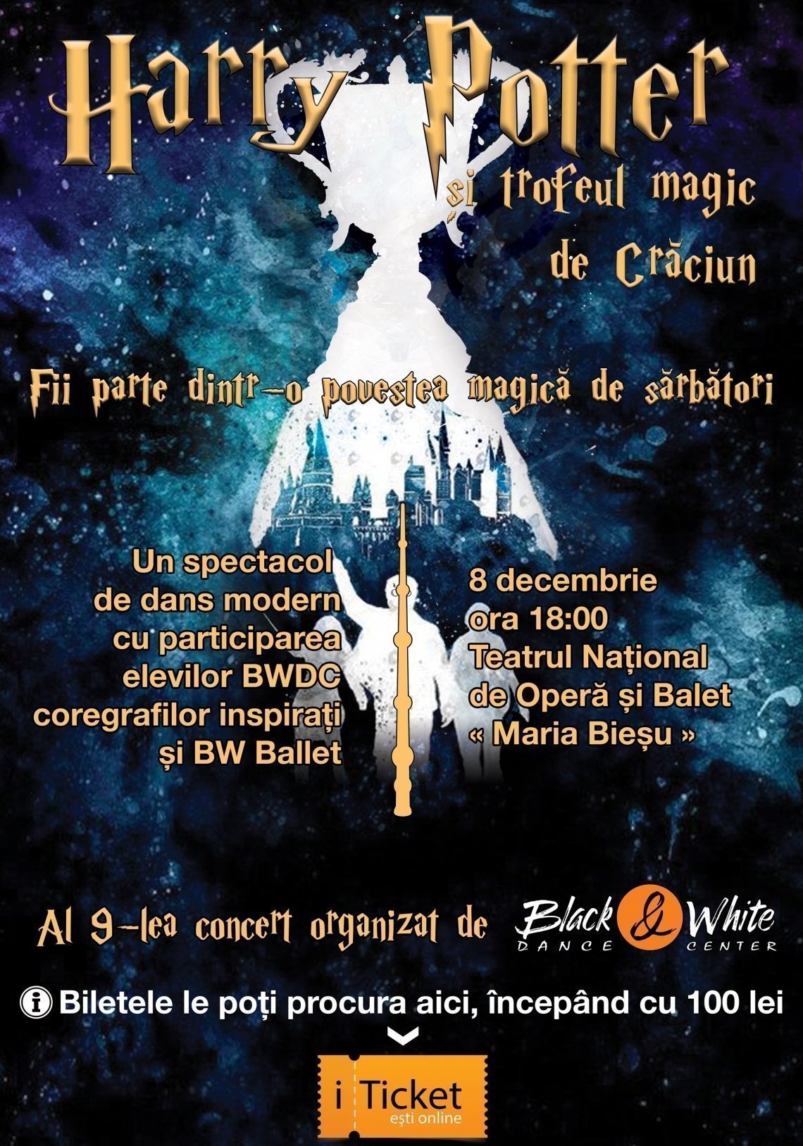 Harry Potter si trofeul magic de Craciun