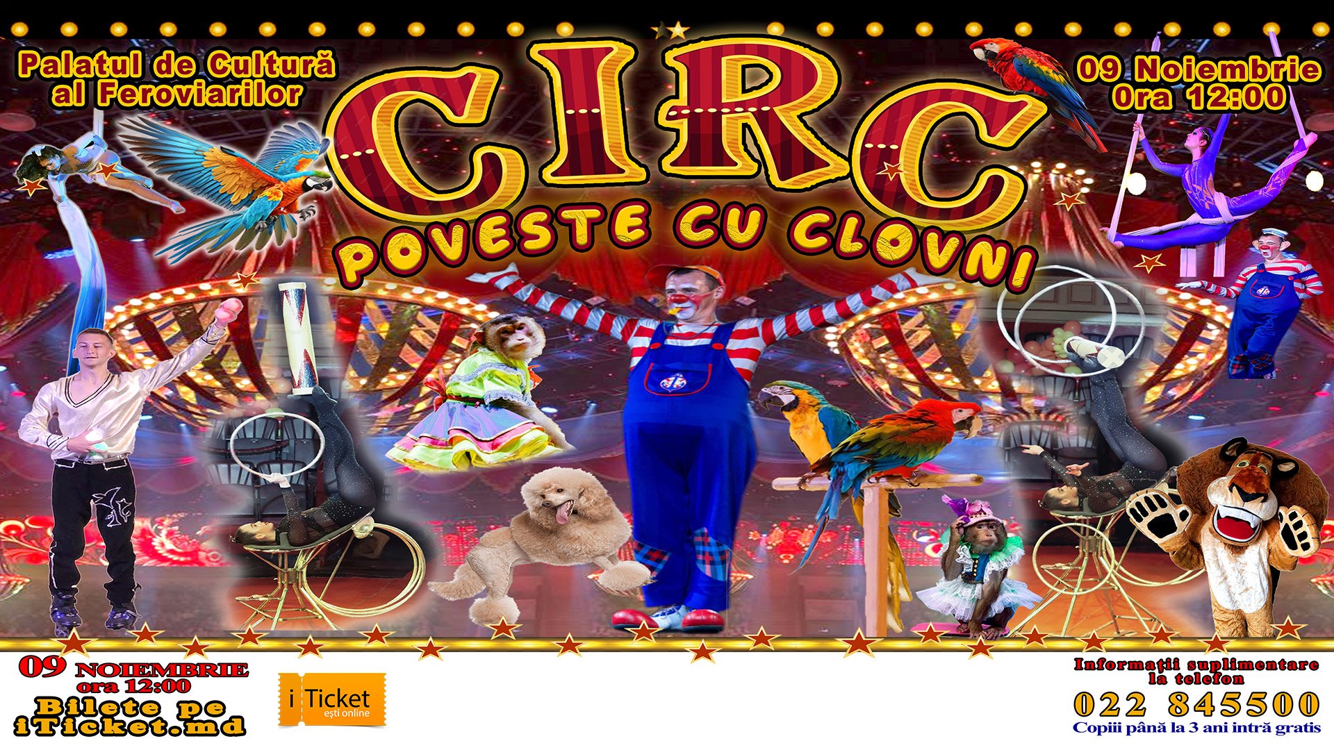 Circ "Poveste cu Clovni" 