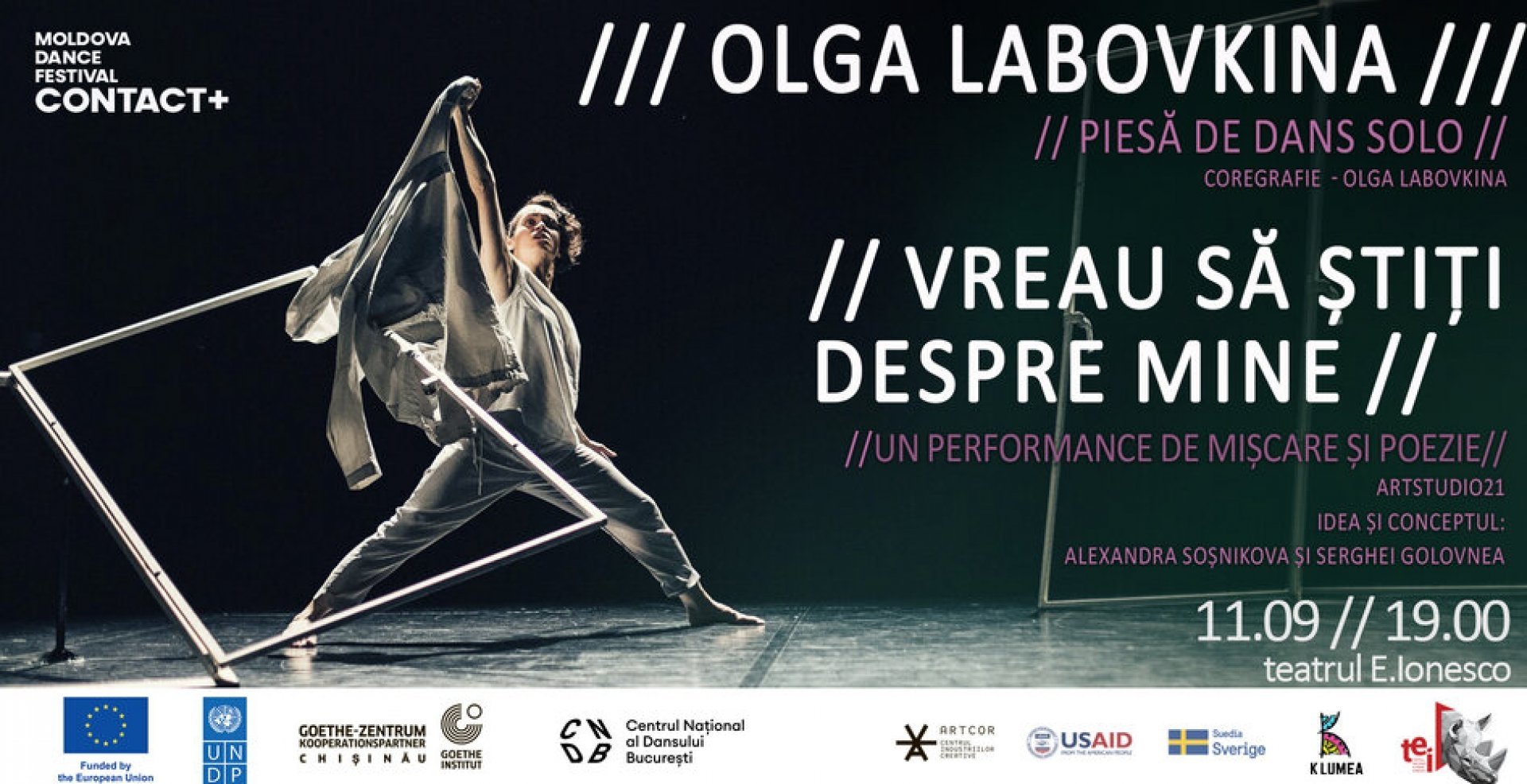„Vreau să știți despre mine”, 40 min, performance