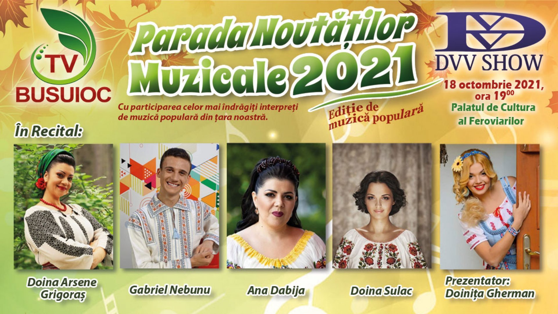 Parada Noutăților Muzicale - ediție de muzică populară