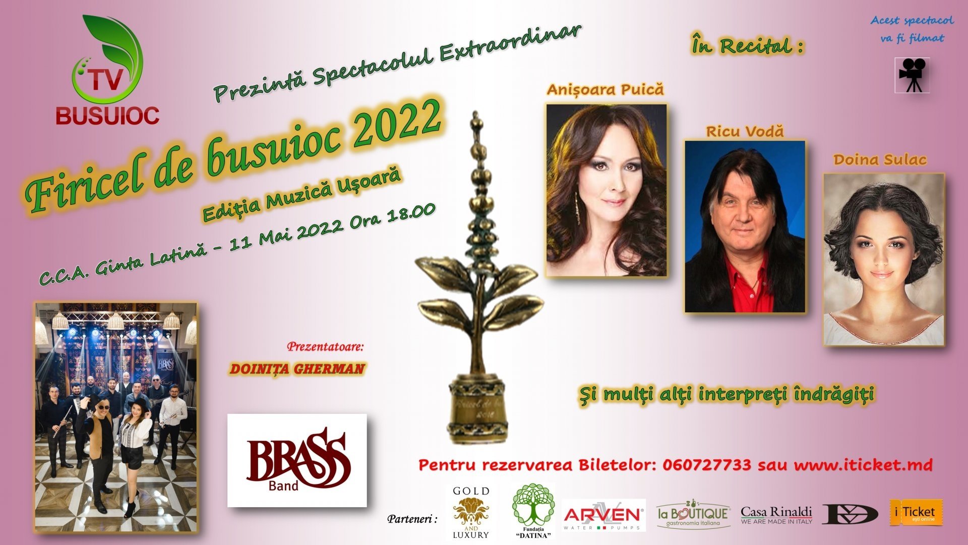 ,, Firicel de Busuioc" ediție muzică ușoară