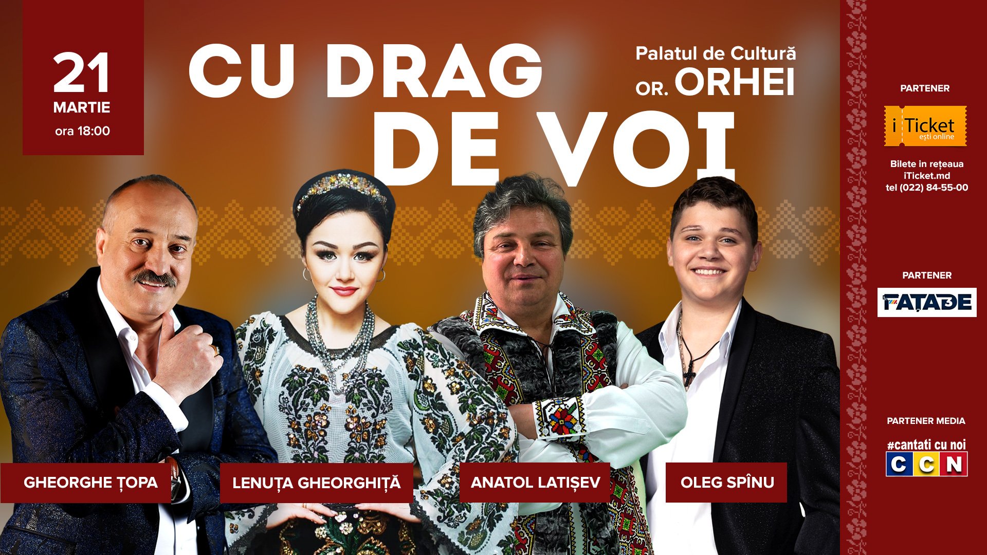 Gheorghe Țopa - Cu drag de voi (Orhei)