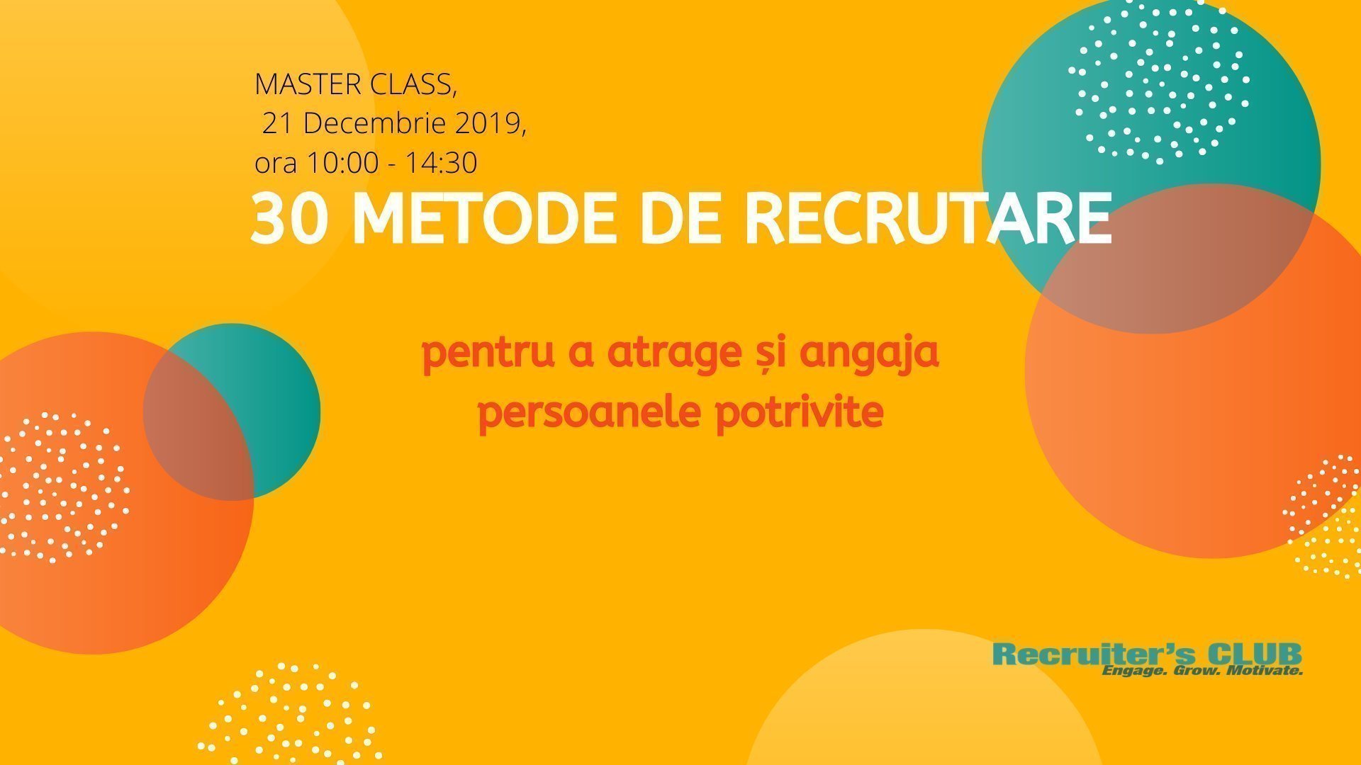30 Metode de Recrutare