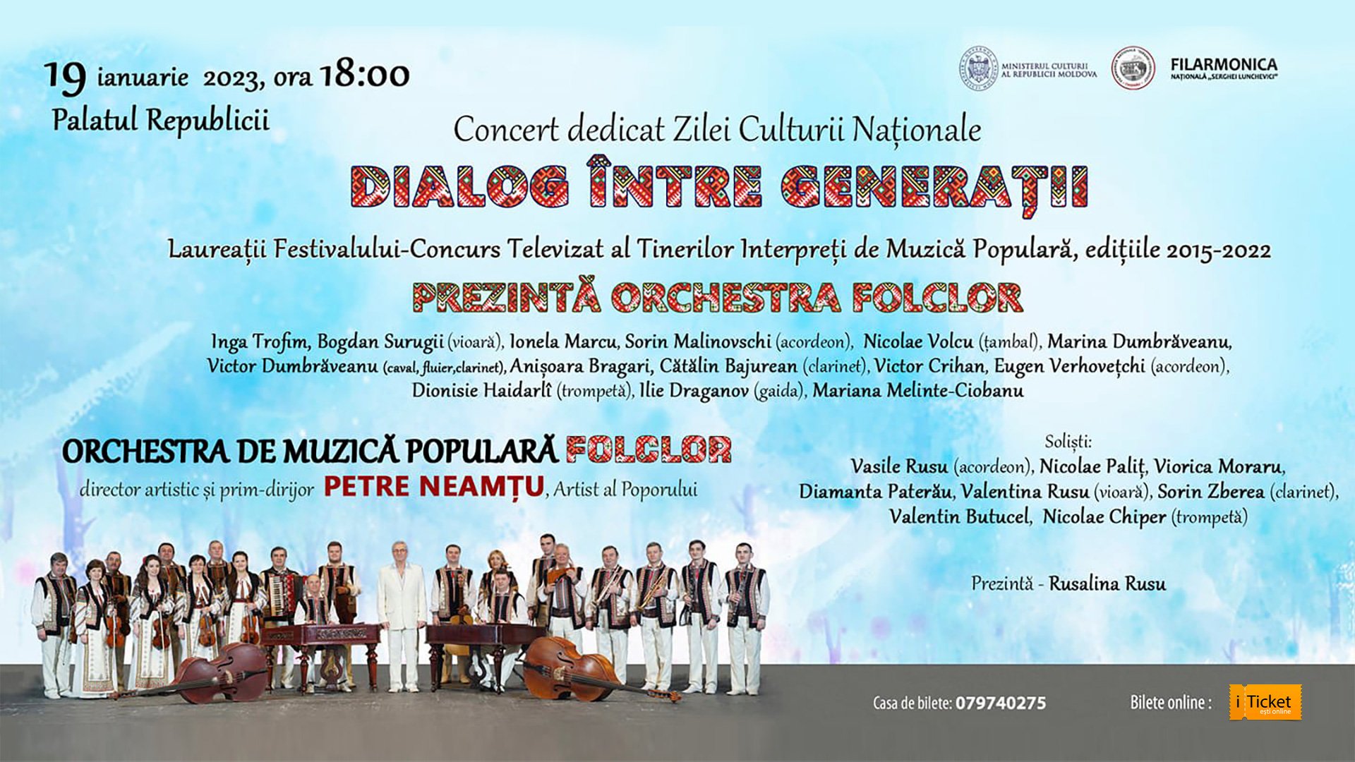 Dialog între generații - Concert dedicat Zilei Culturii Naționale