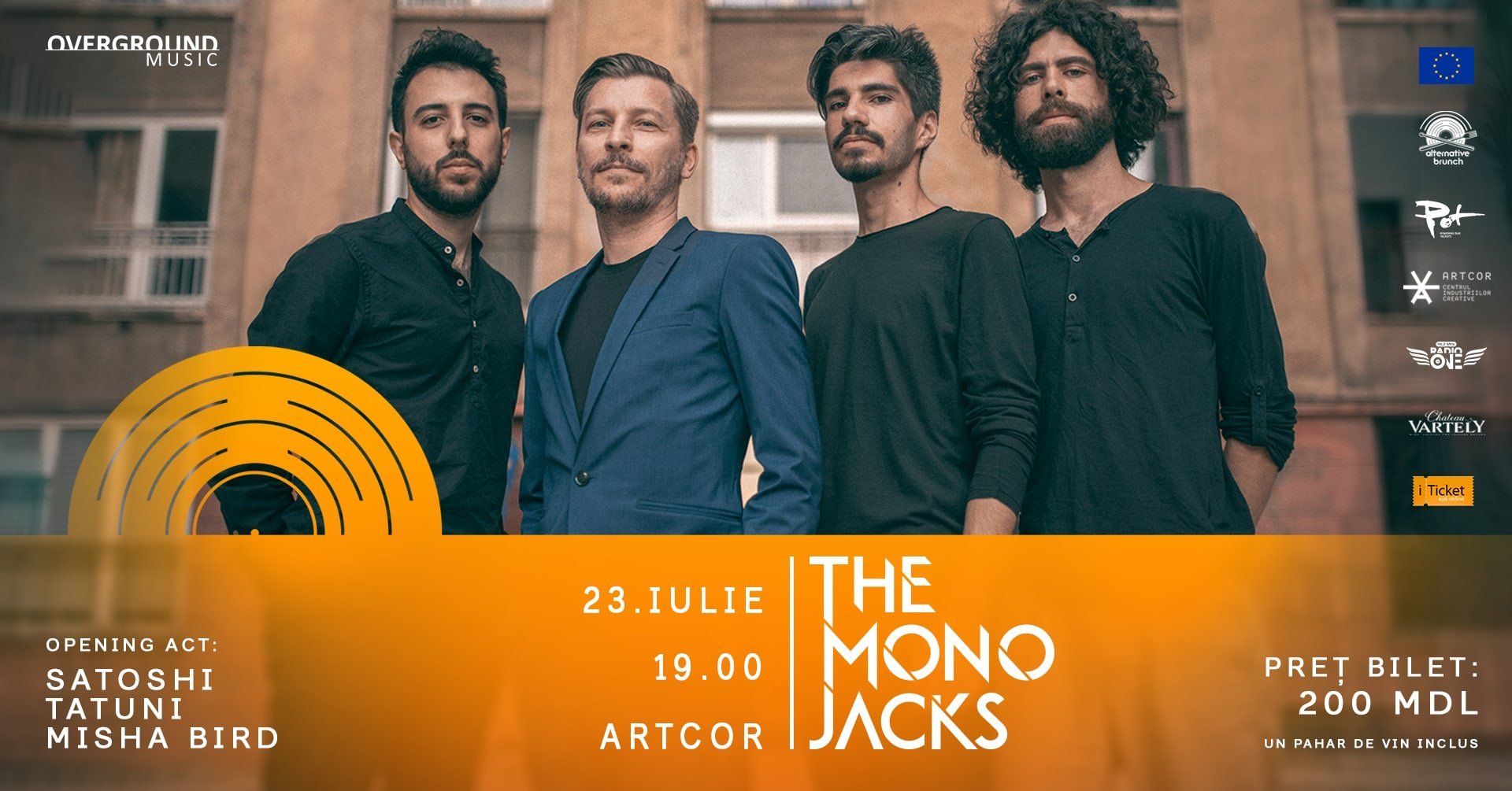 The Mono Jacks (RO) | Satoshi, Tatuni, Misha Bird | LIVE la Artcor