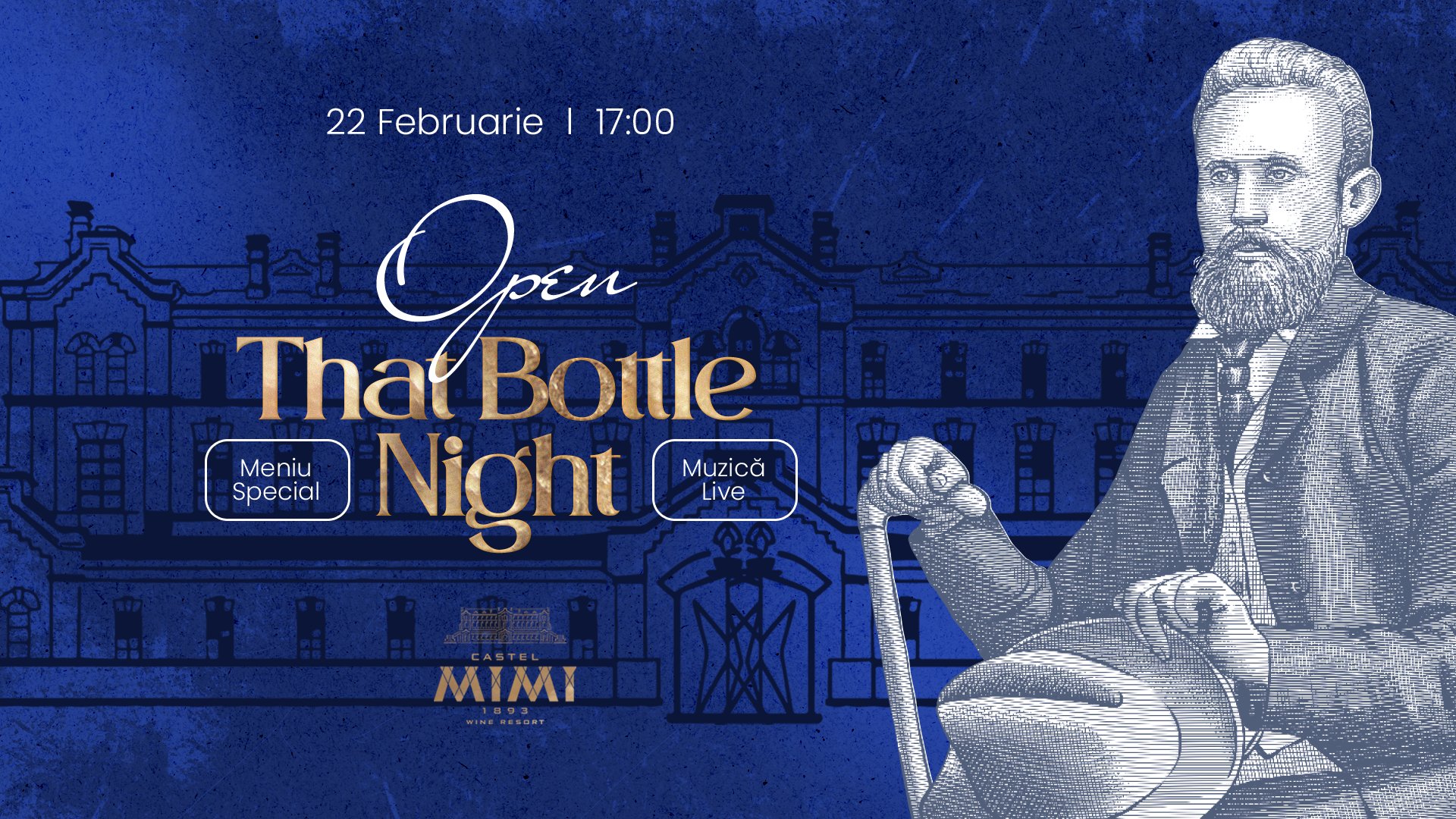 Open That Bottle Night la Castel Mimi
