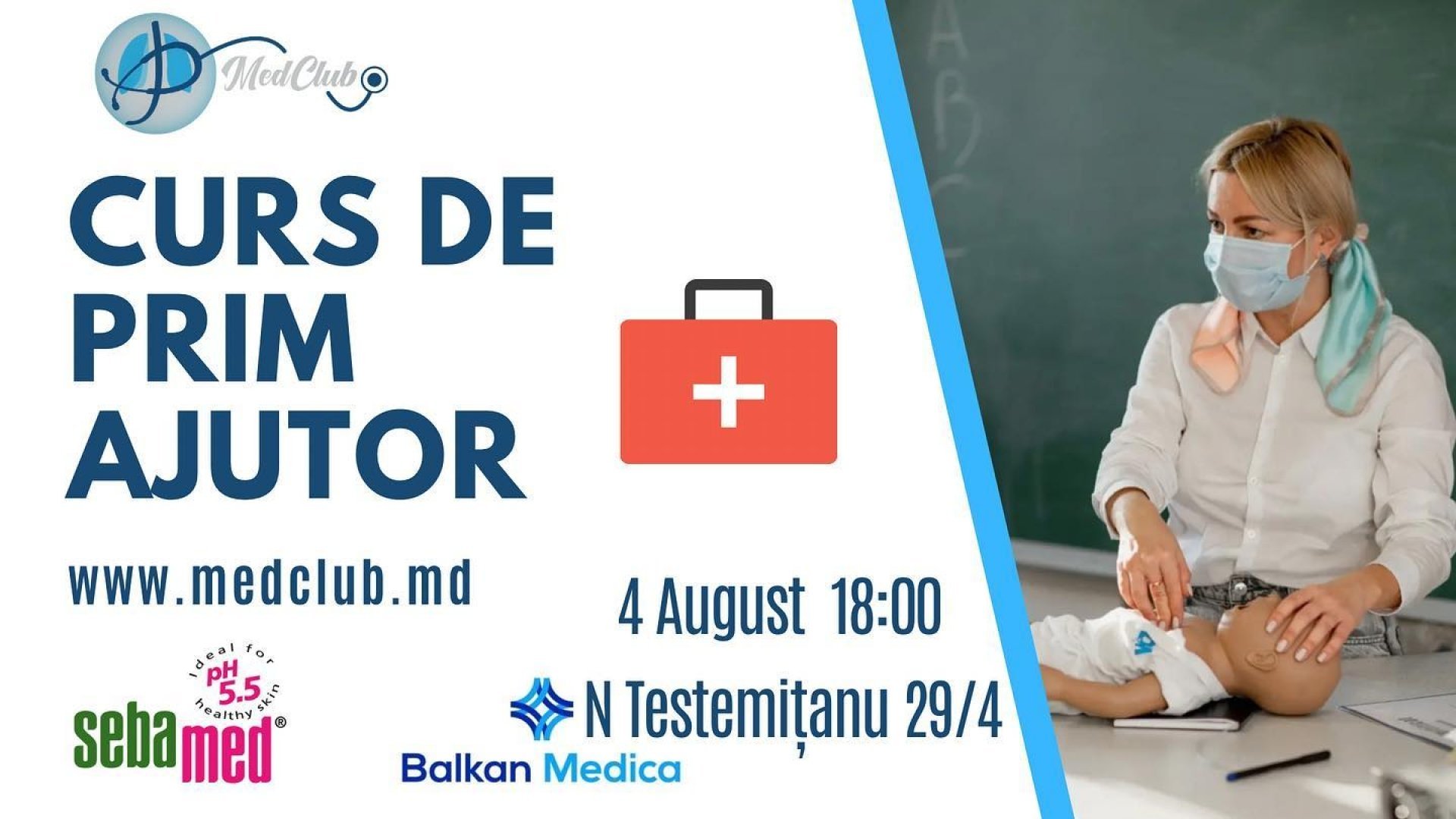 Curs de prim ajutor MedClub