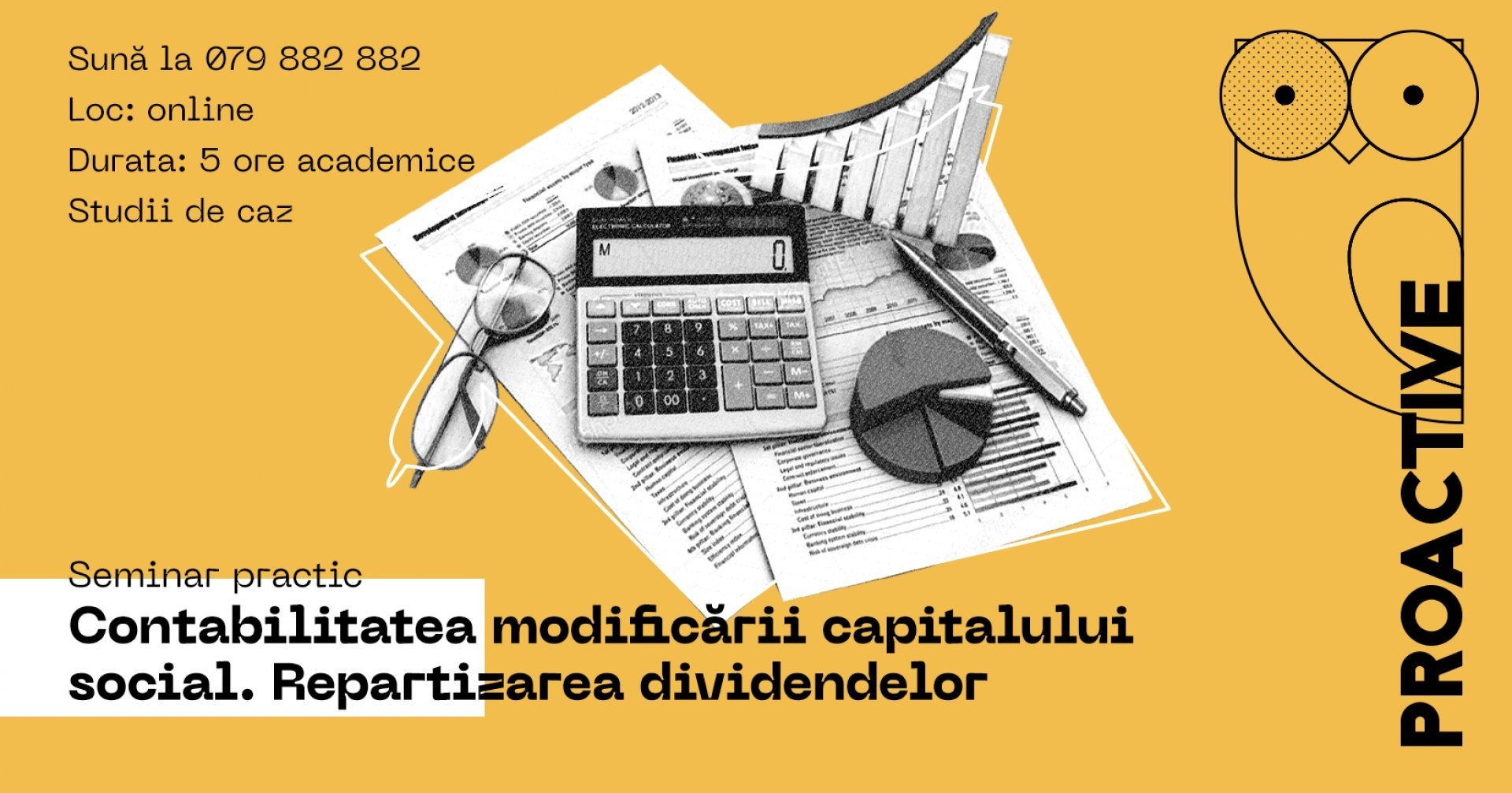 Seminar practic ”Contabilitatea modificării capitalului social. Repartizarea dividendelor” 
