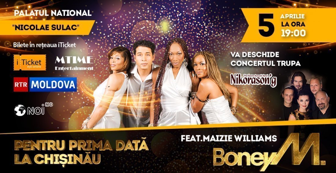 Boney M in Chisinau