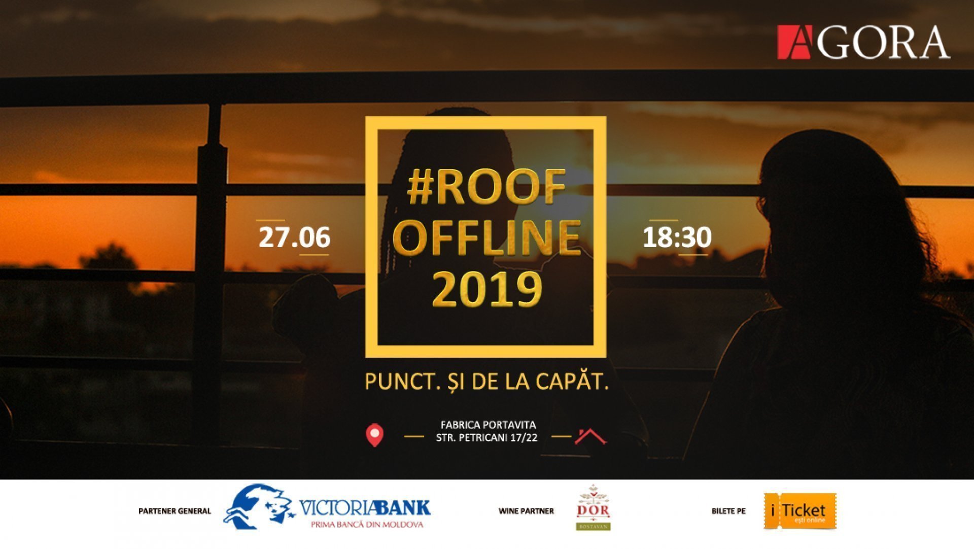 #ROOFOFFLINE 2019 Punct. Si de la capat.