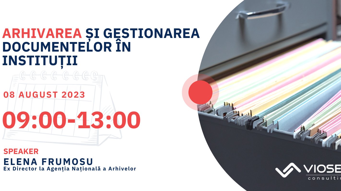 Arhivarea și gestionarea documentelor în companiile și instituțiile din Republica Moldova 