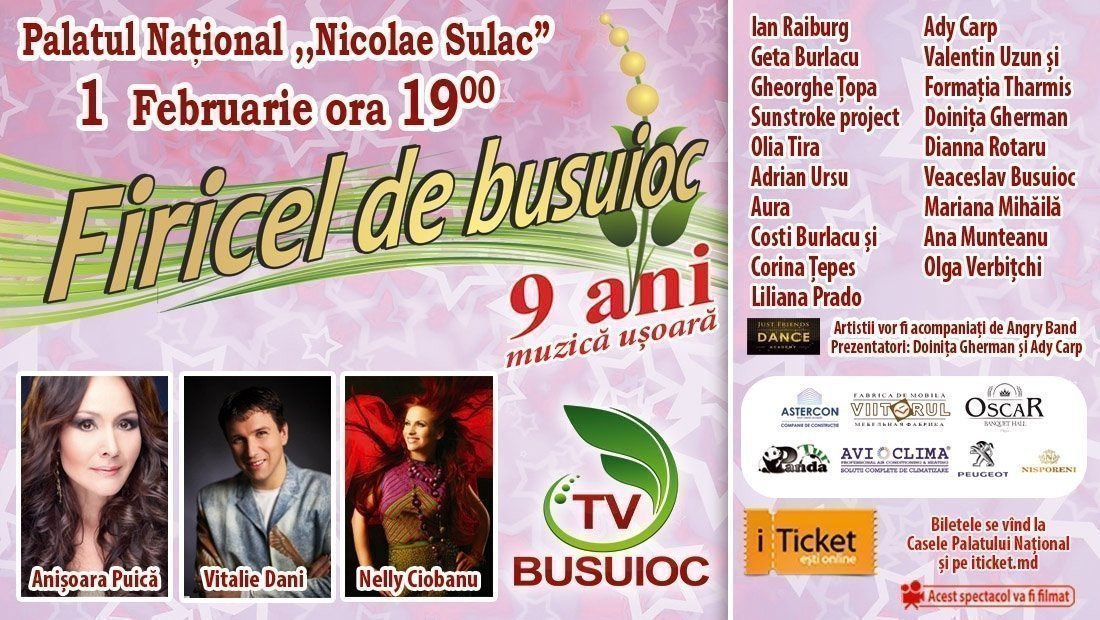 FIRICEL DE BUSUIOC - Muzica usoara 2018
