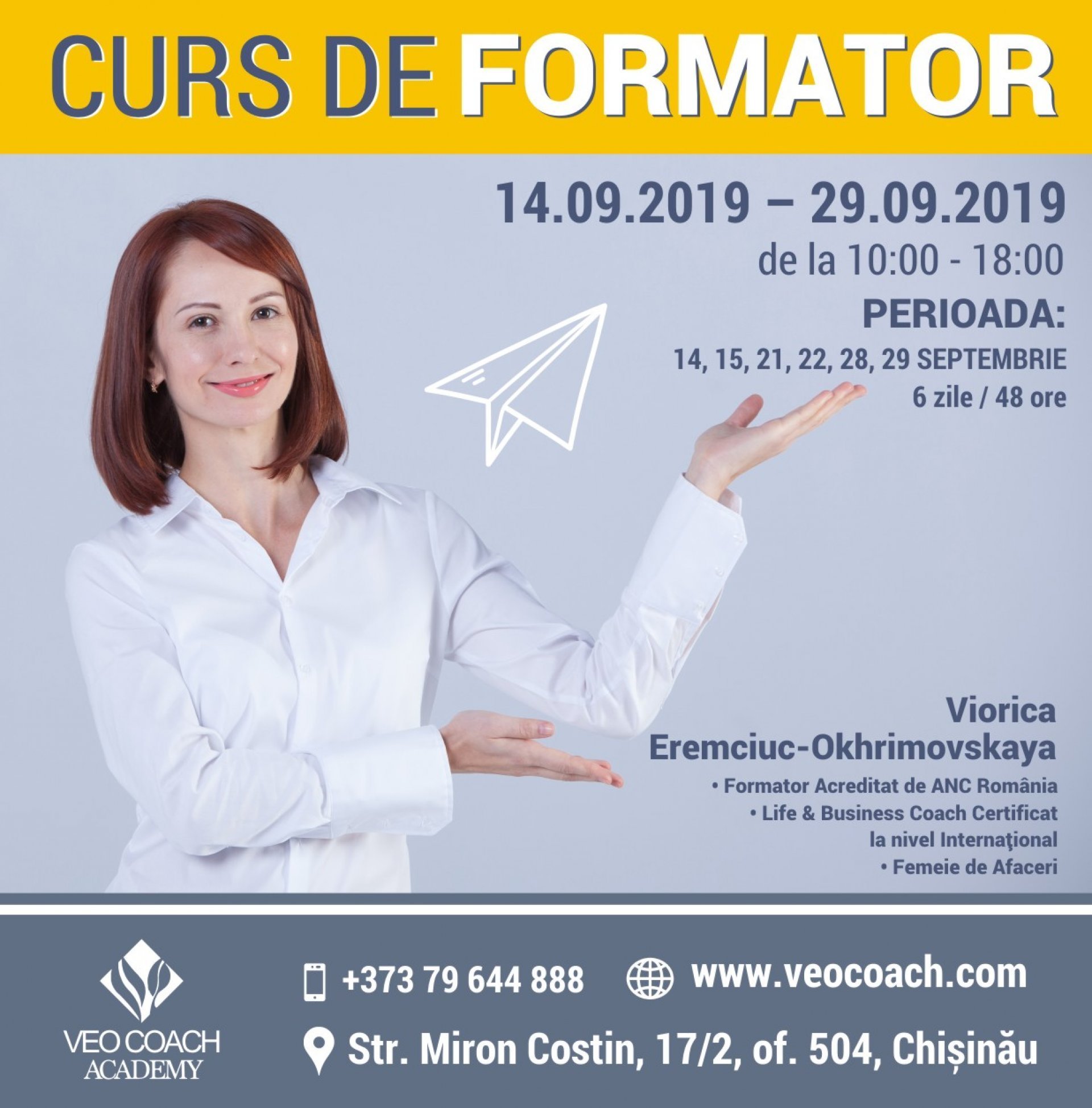 Cursuri de FORMATOR 