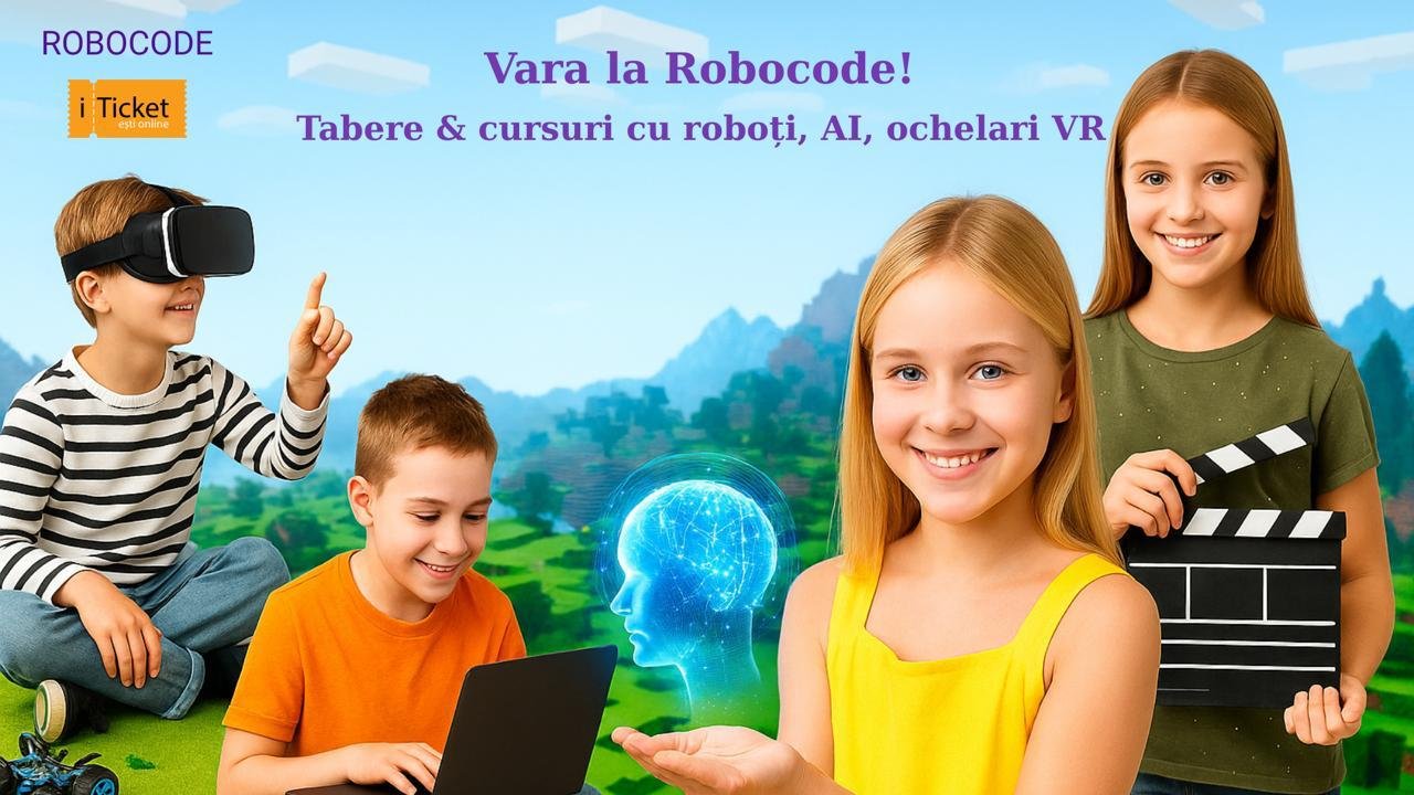 Tabere & cursuri Robocode – roboți, AI, ochelari VR | Turul II