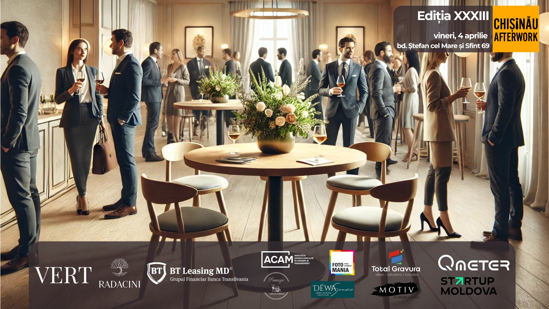 Networking la un pahar de vin, ediția XXXIII