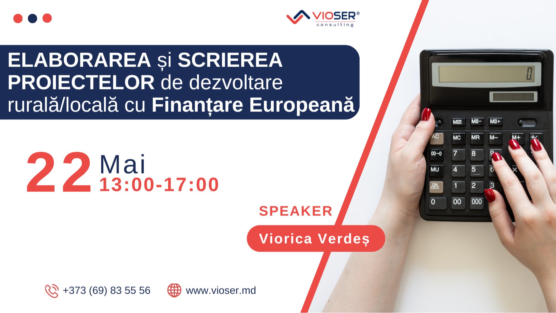 Elaborarea și scrierea proiectelor de dezvoltare rurală/locală cu Finanțare Europeană