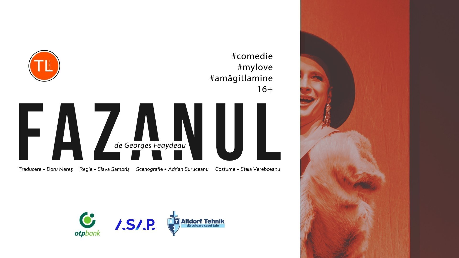 „Fazanul” de Georges Feydeau Noiembrie 2022