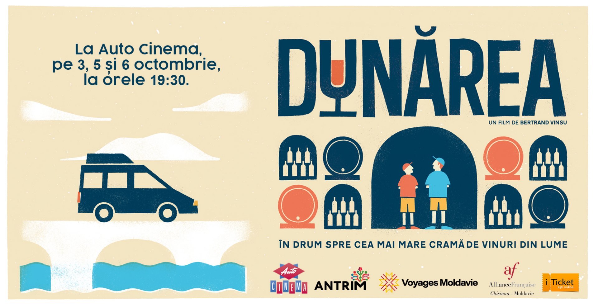  DUNĂREA: În drum spre cea mai mare cramă de vinuri din lume