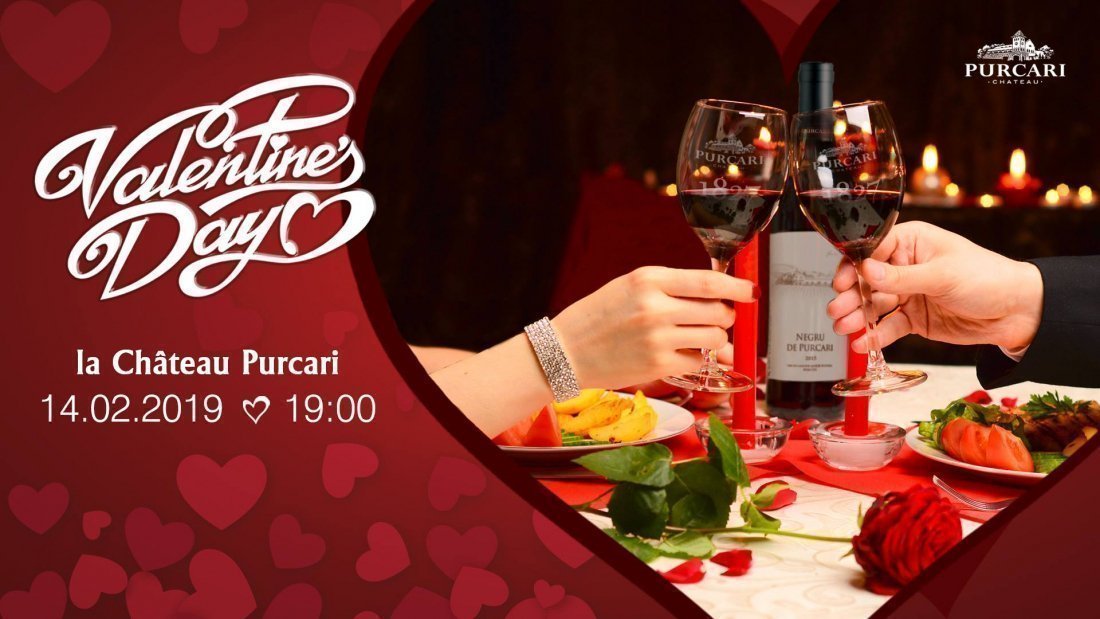Valentine’s Day la Chateau Purcari