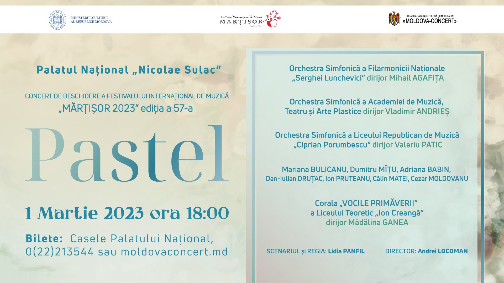 PASTEL - Deschiderea Festivalului Internațional de Muzică „Mărțișor”