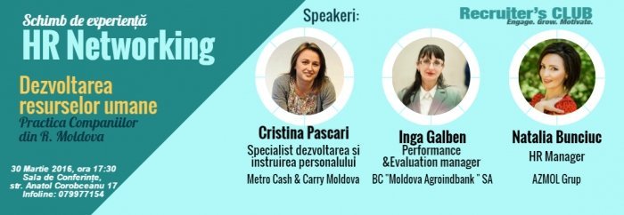 HR Networking - Dezvoltarea resurselor umane