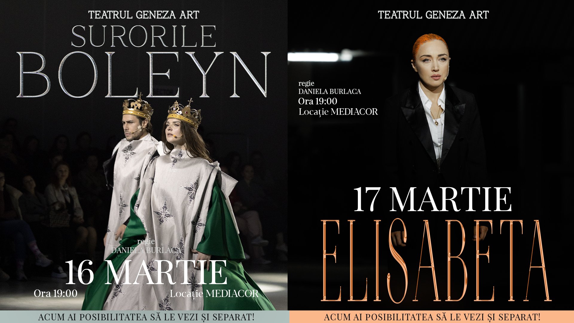 Surorile BOLEYN  martie 2024