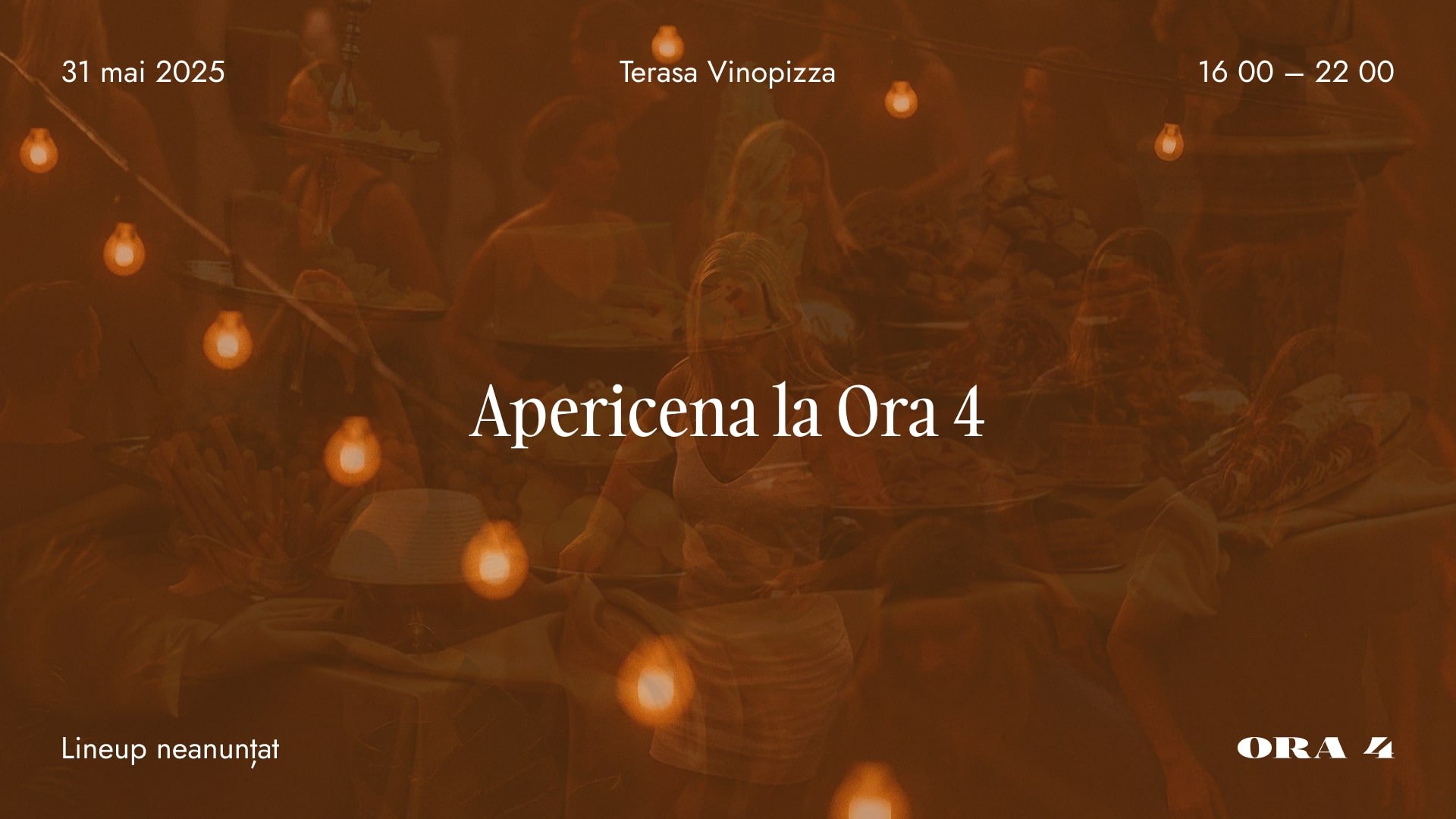 Apericena la Ora 4