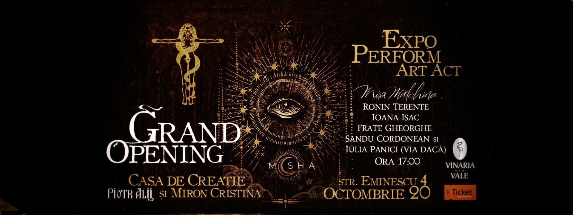 Grand Opening - Casa de Creatie Piotr Alii si Miron Cristina