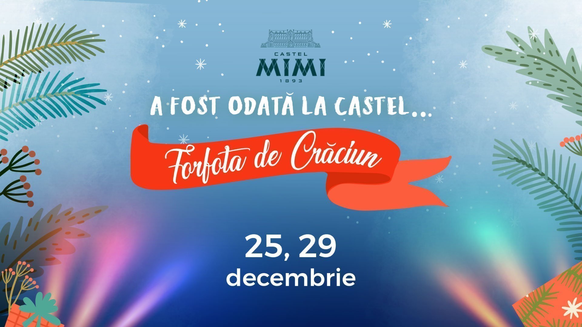 A fost odata la Castel. Forfota de Craciun