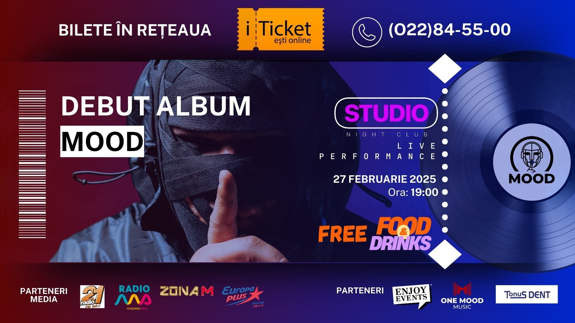 MOOD – Lansare de album „Taci și Ascultă”