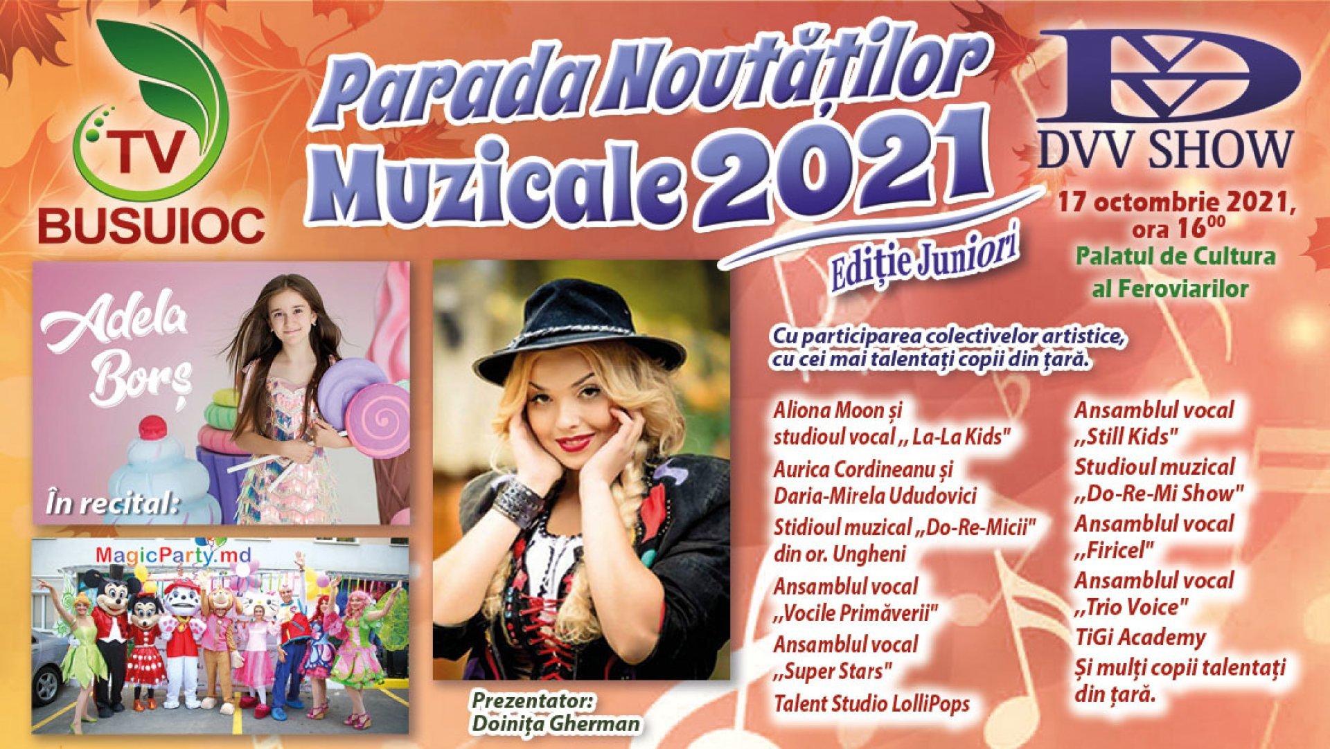 Parada Noutăților Muzicale - ediție Juniori