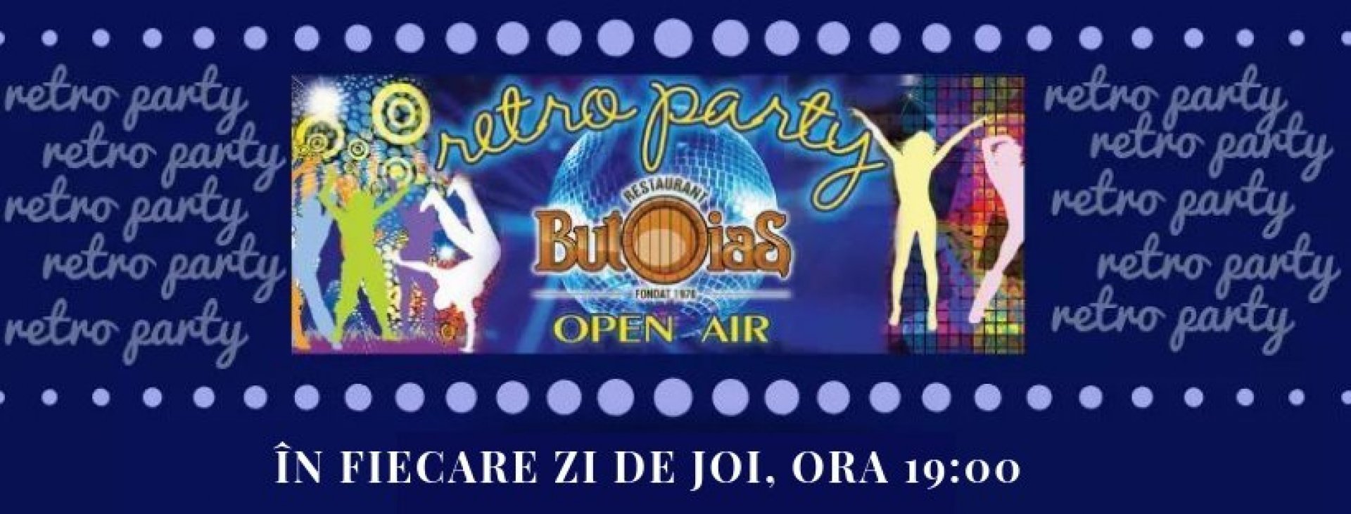 Butoias RETRO PARTY - Open air