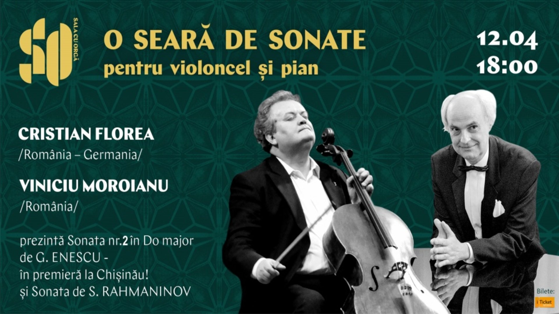 RECITAL DE VIOLONCEL ȘI PIAN 