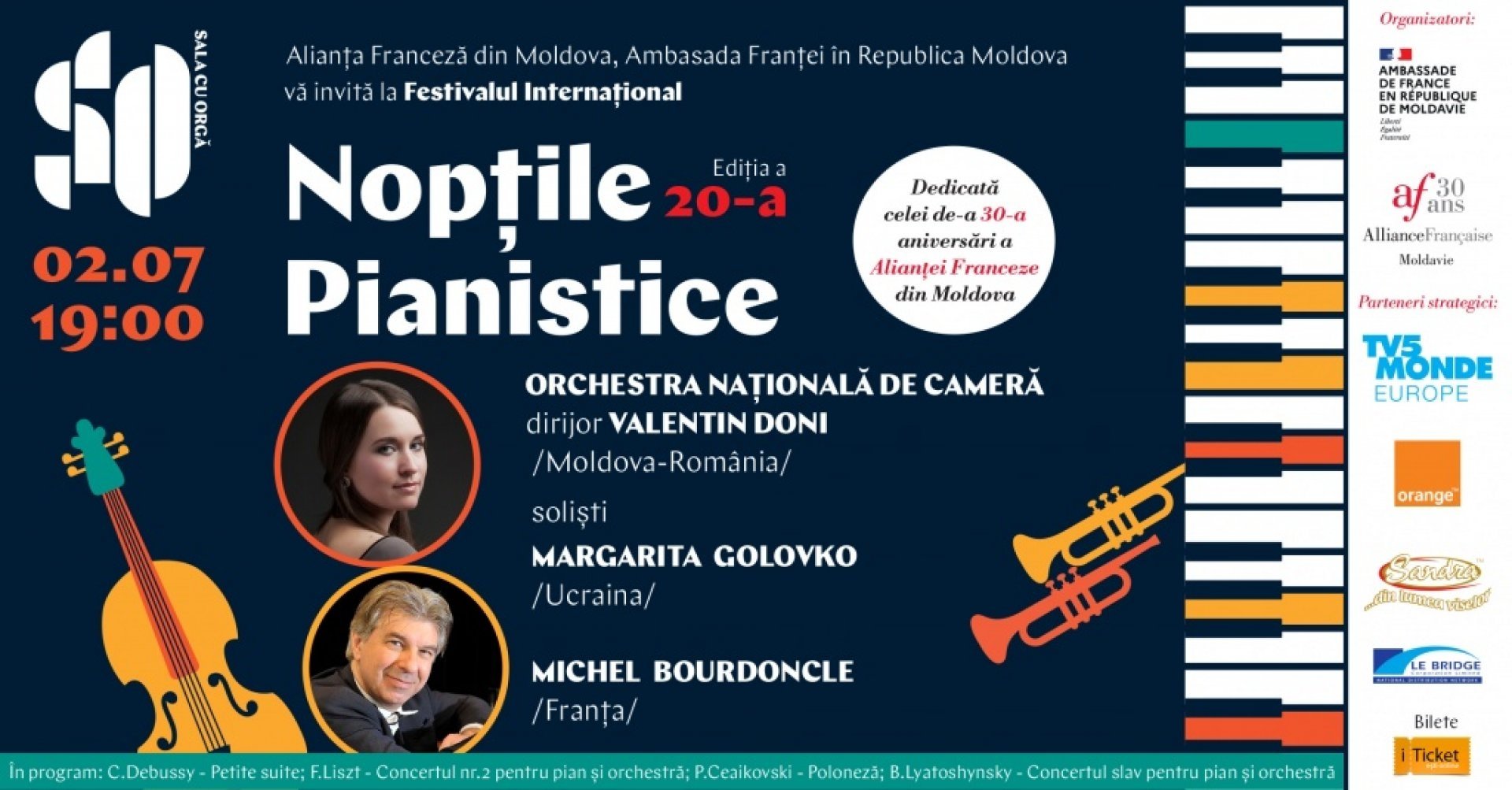 NOPȚILE PIANISTICE  | 2 Iulie