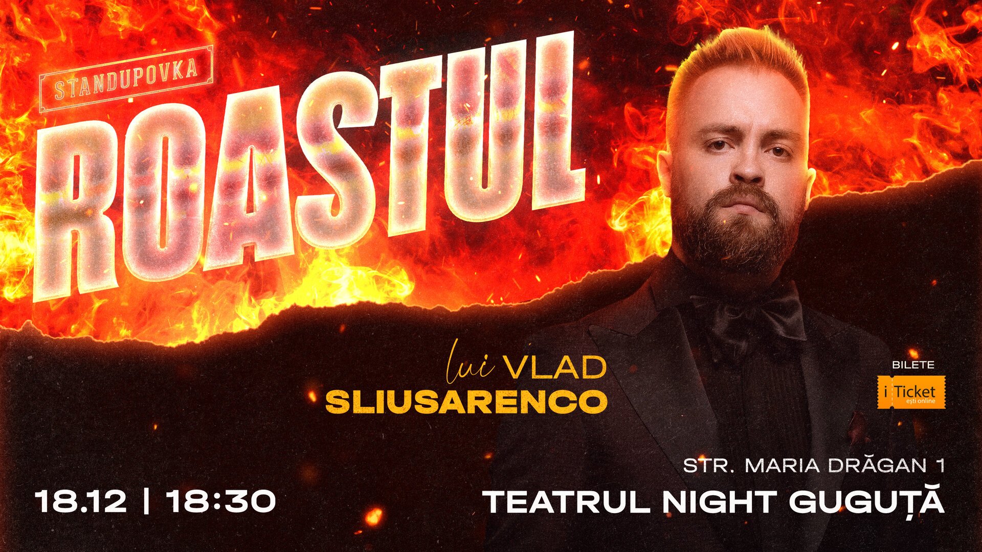 Roastul lui Vlad Sliusarenco 
