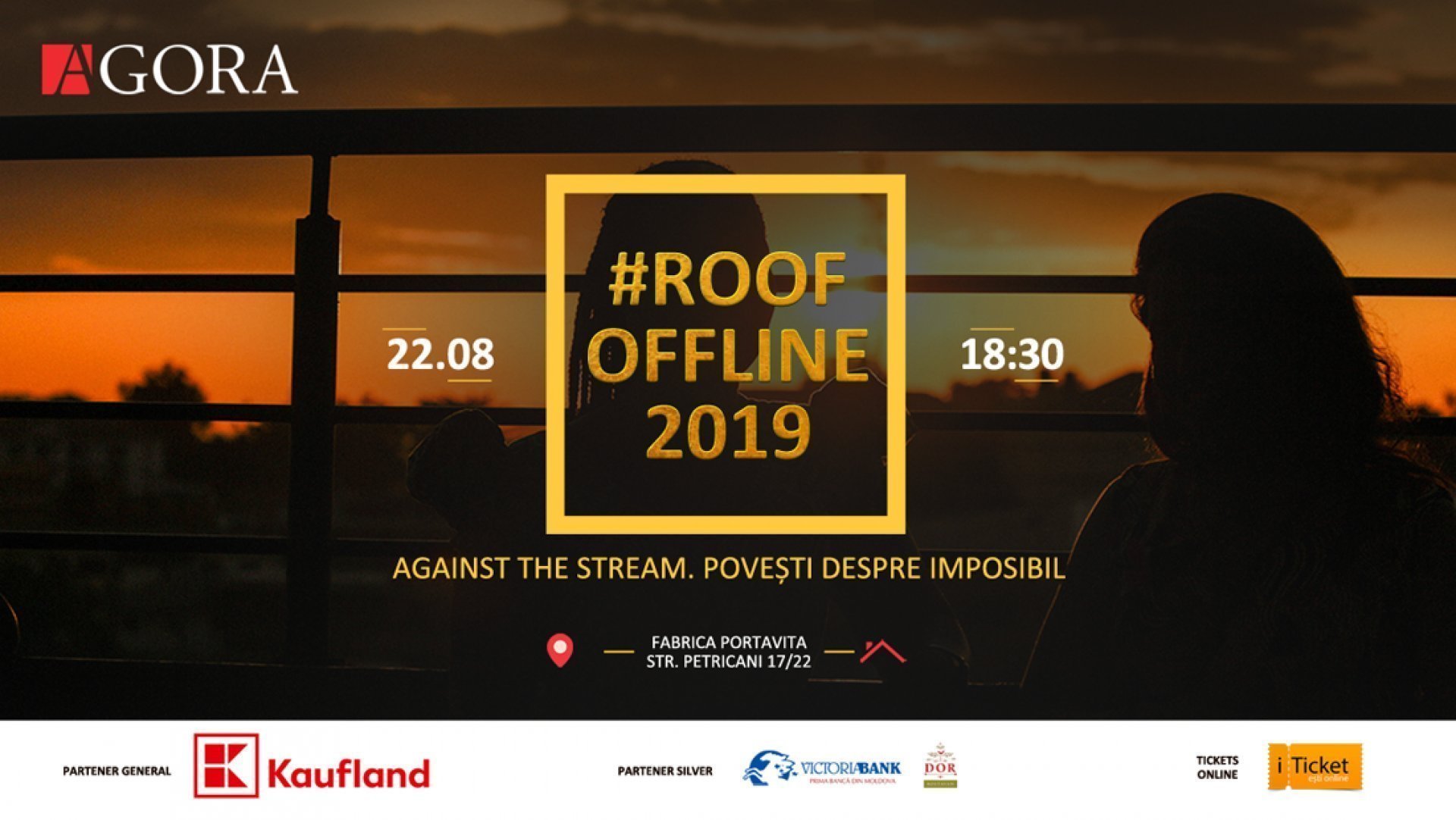 #ROOFOFFLINE Against the stream. Povesti despre imposibil