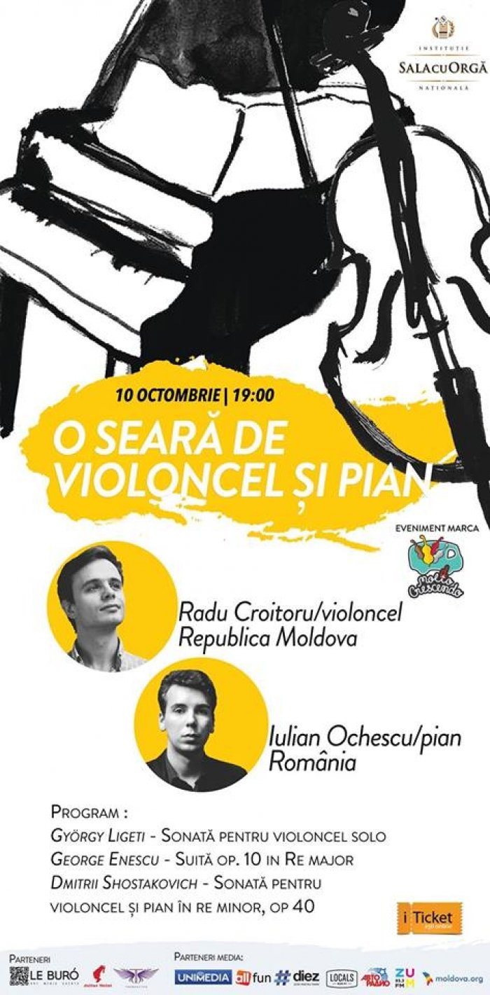 O seara de violoncel si pian