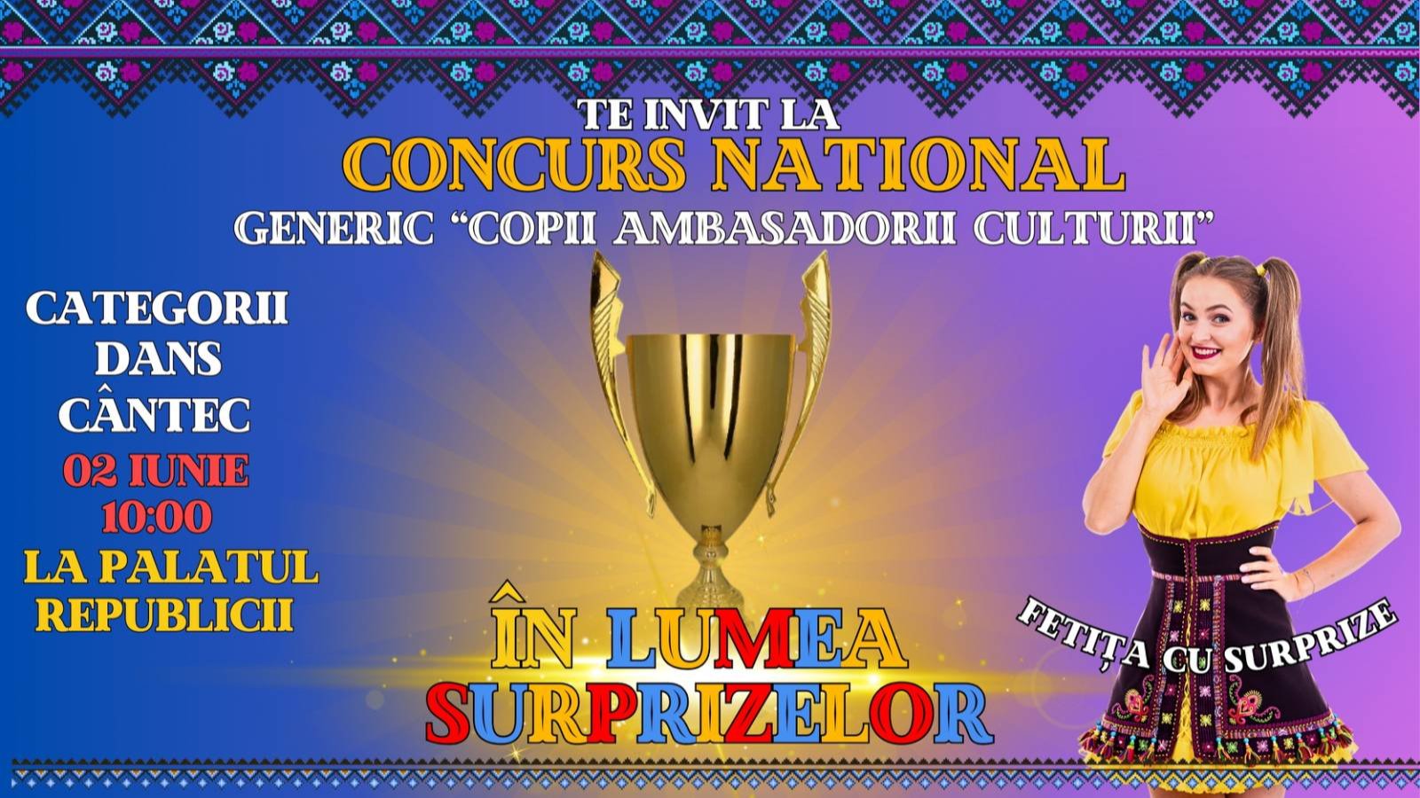 Concurs Național ”În Lumea Surprizelor”