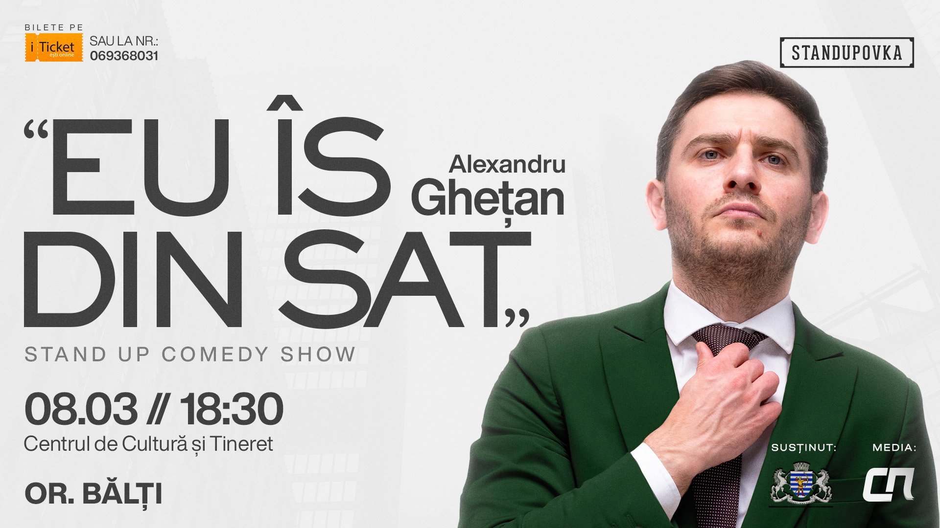 Alexandru Ghețan - Eu îs din sat (Bălți)