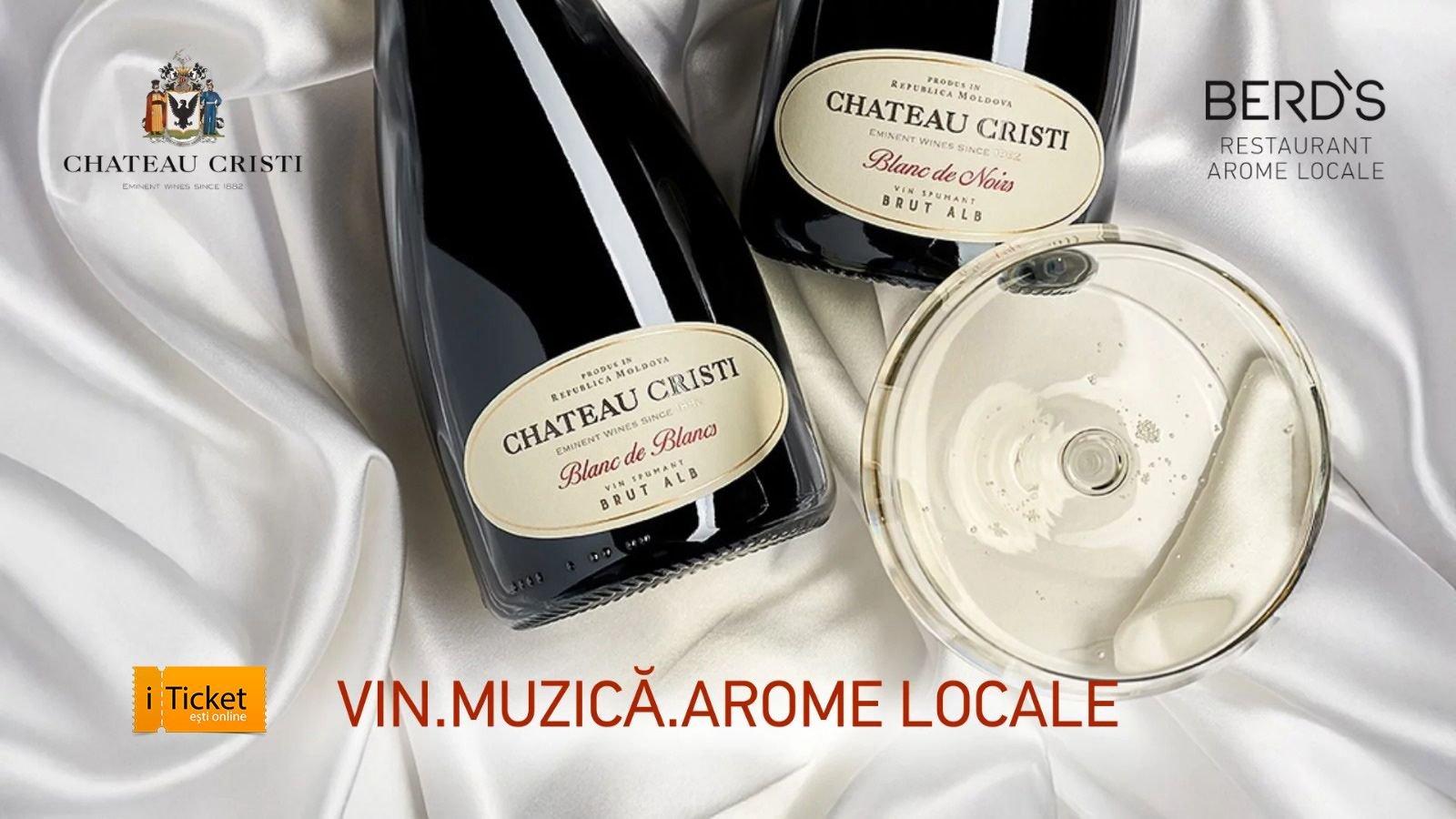GASTRONOMIC DINNER WINE.MUSIC. LOCAL FLAVORS in collaboration with Chateau Cristi and LIVE MUSIC by Alexei Nakai | 22.08.2025