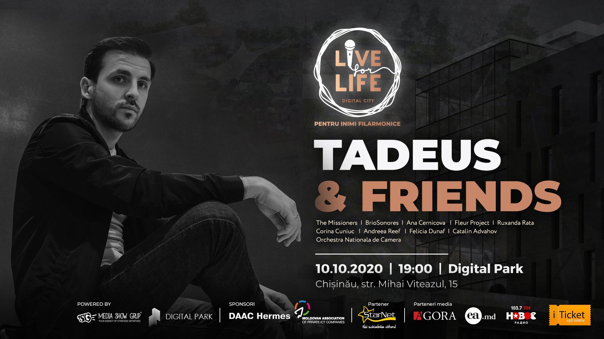 LIVE FOR LIFE. ELIAS TADEUS & FRIENDS