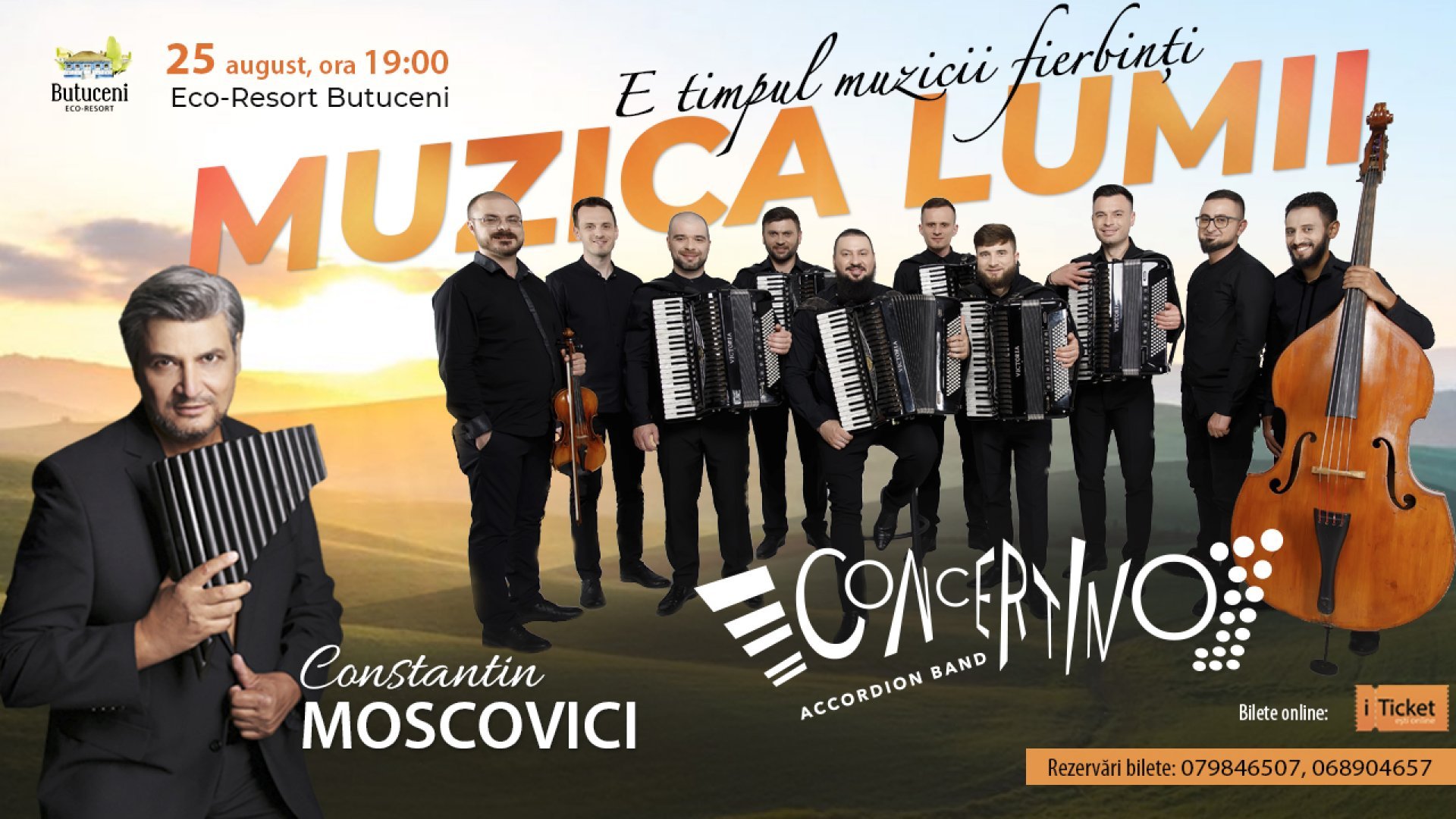 MUZICA LUMII - E timpul muzicii fierbinți