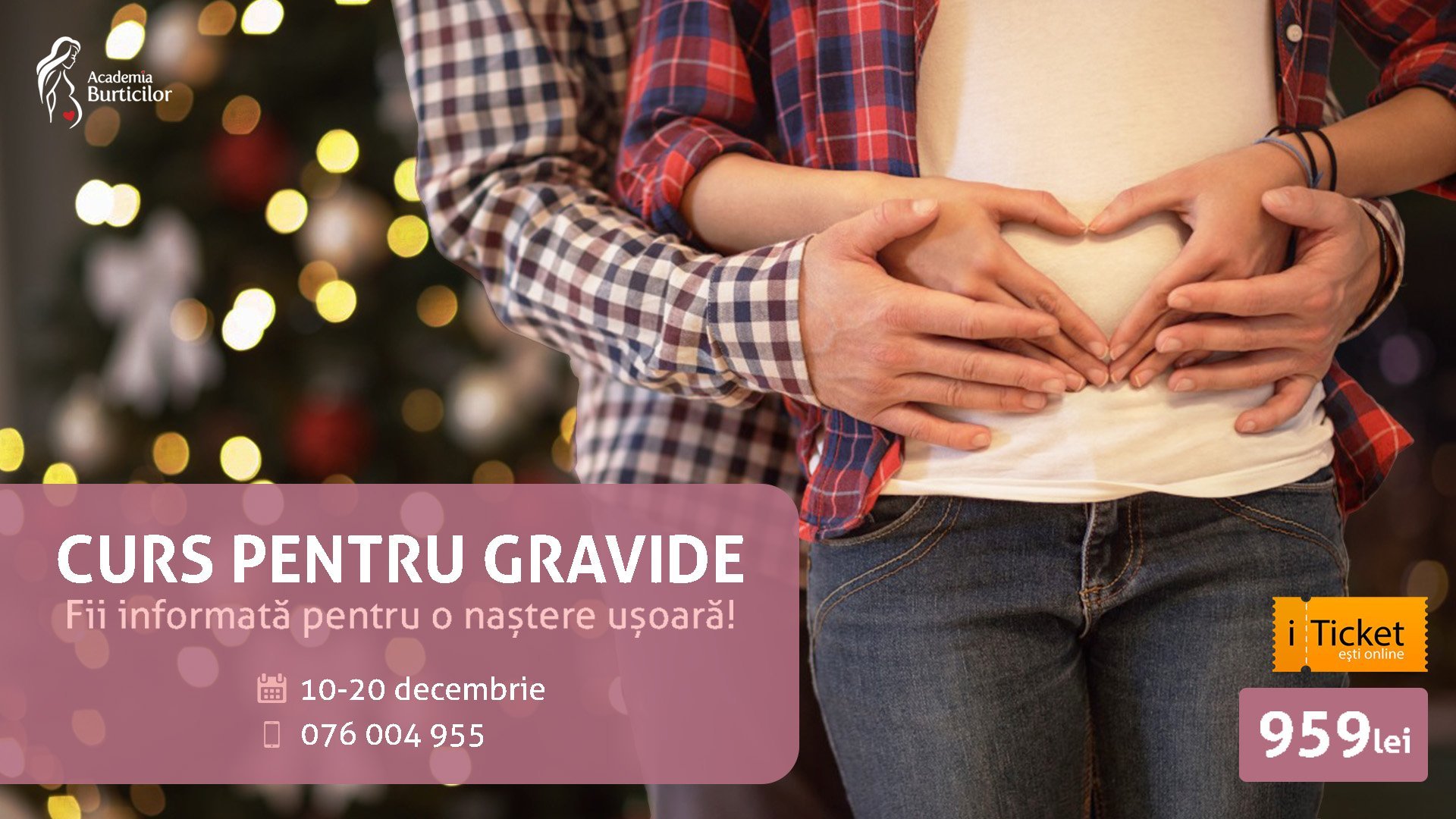 Curs pentru Gravide decembrie 2019