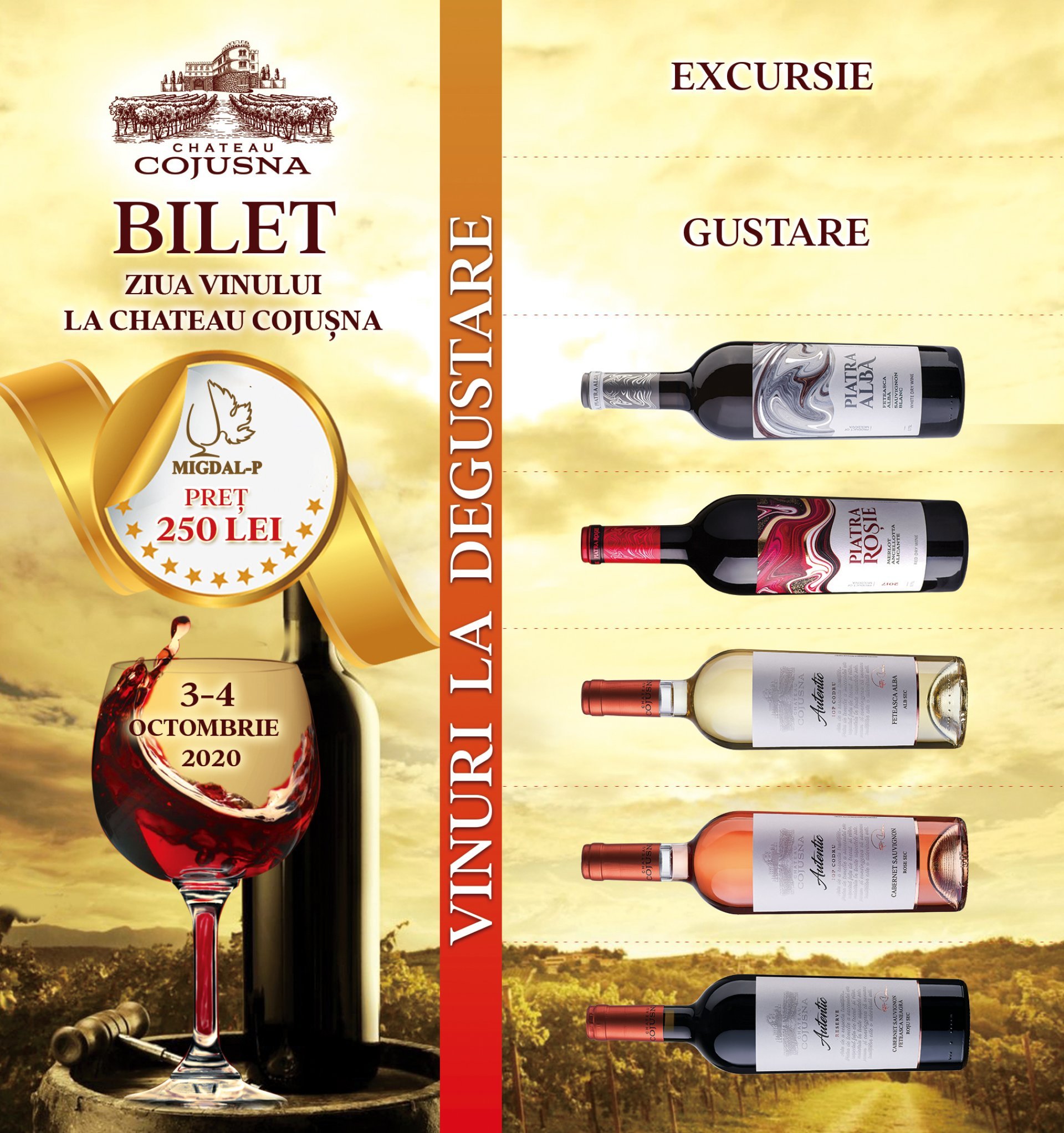 Ziua Vinului la Chateau Cojusna! 2020