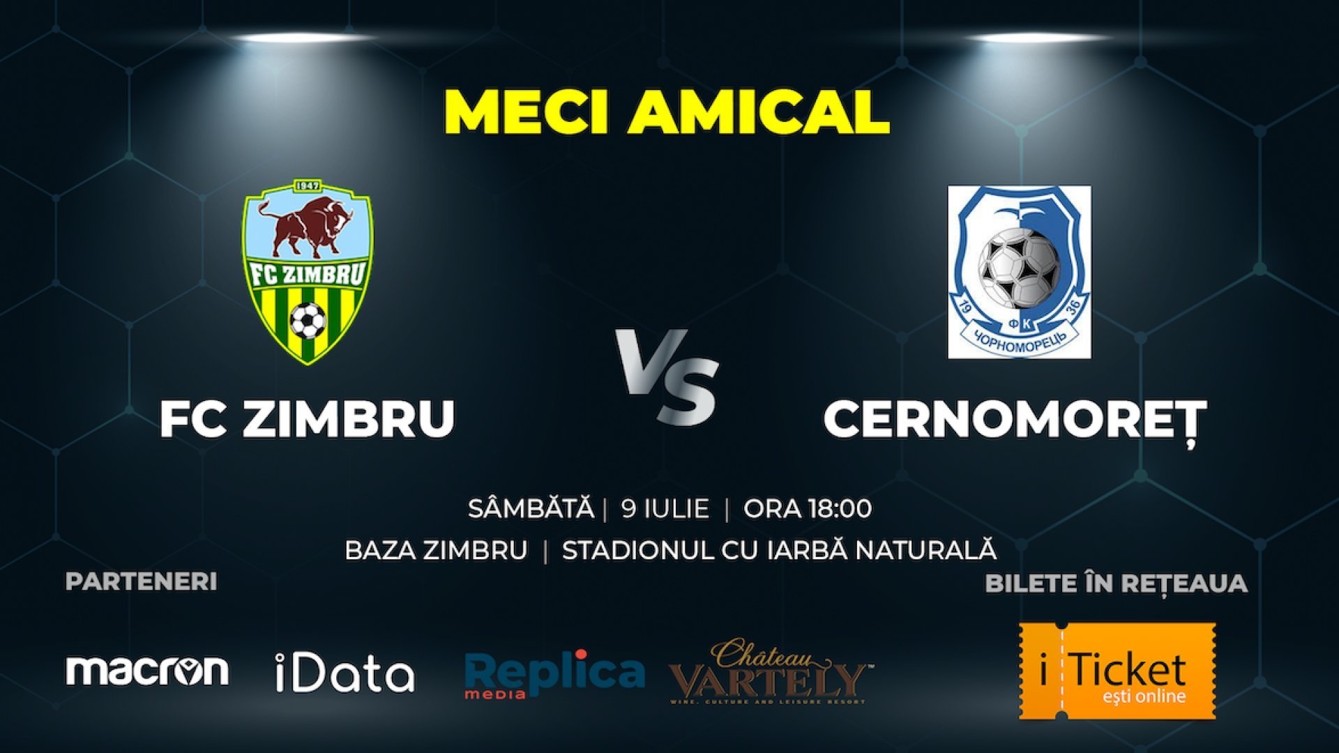 Zimbru Chișinău - Cernomoreț Odesa