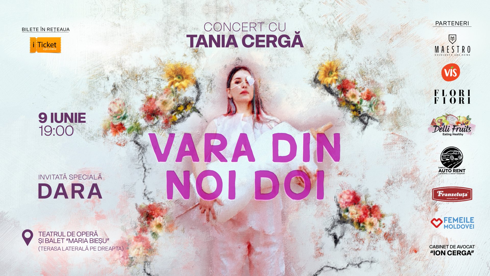 "Vara din noi doi" - concert cu Tania Cergă