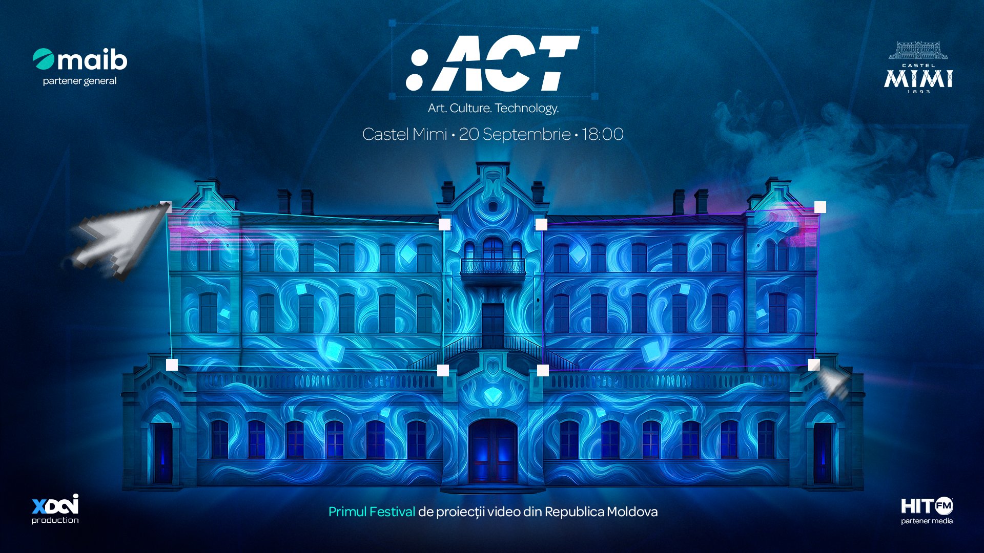 ACT - Primul Festival de Video Mapping din Moldova