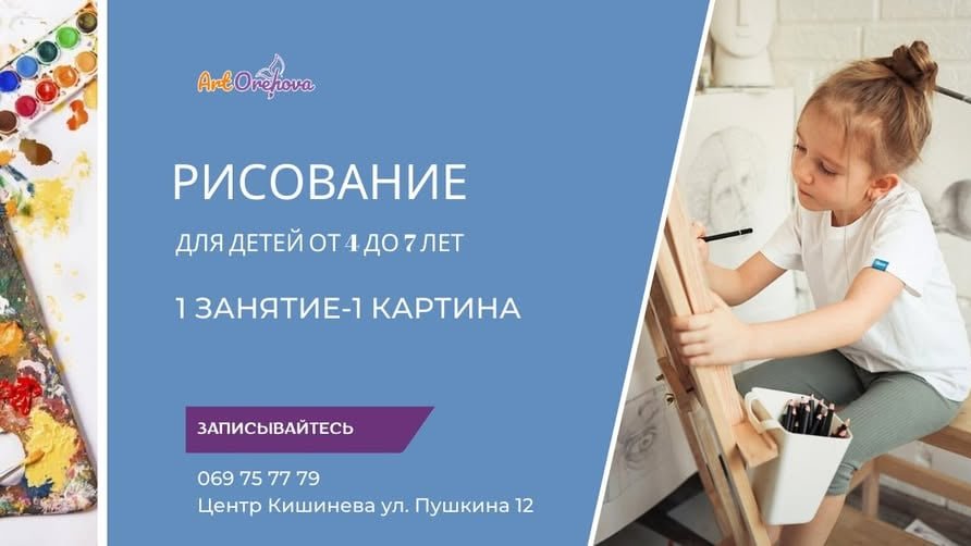 Рисование для детей от 4 до 7 лет! 